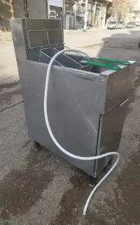 سرخ کن ۲ شعله و ۲ شیر جداگانه