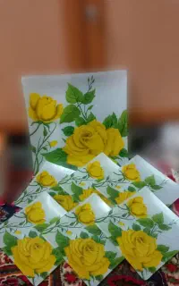 سرویس میوه خوری با پیش دستی