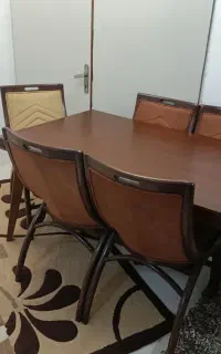 میز غذاخوری شش نفره