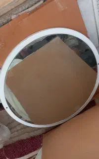 لوازم خانه آینه درب واحد بنر آماده هشتی جلو مغازه