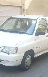 پراید ۱۳۲ کم کار کرد بی رنگ مدل88