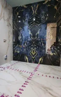 کاشی کاری و سرامیک کاری اسلب  و ساده