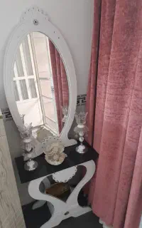 آیینه و شمعدان