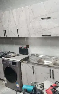 کابینت بتنی نمونه نصب شده /کابینت زارعی /