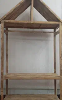 رگال و شلف چوبی