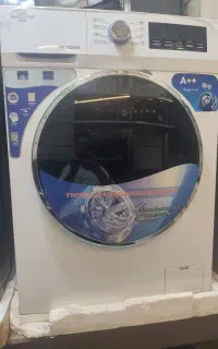 ماشین لباسشویی 8kgسفید اینترناسیونال