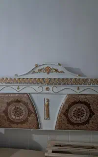 تخت دو نفره فرفورژه به همراه تشک