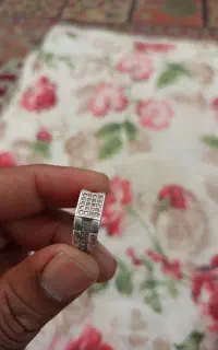 انگشتر نقره جواهری