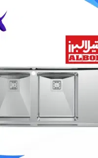 سینک ظرفشویی توکار استیل البرز 952