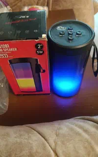 اسپیکر بلوتوثی مینی 5وات RGB دار