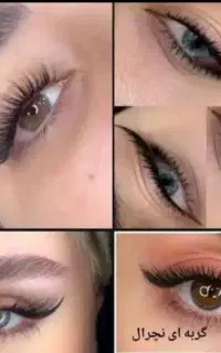 مدل کاشت مژه آموزش