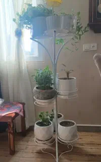 شلف گلدان فلزی
