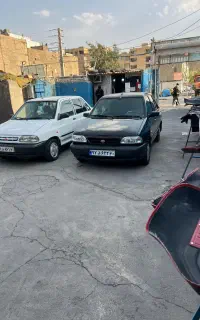 ۲دستگاه پراید مدل۸۶شاسی جلو عقب سالم