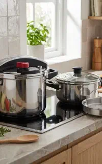 زودپز مارک تونیش 6لیتر ۱۱۰۶NT کف چدنی واشر اضافه