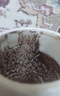 قهوه و آب و اینه