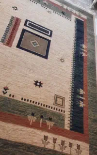 گلیم فرش ۹ متری