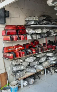 انواع چراغ و مه شکن و سپر ماشین ایرانی سینی فن