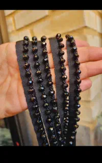 نوار کیستال منجوق  سایز ۶
