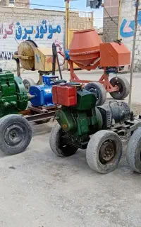 کرایه موتوربرق کمپکتور دژبر ویبراتور بتونر بالابر