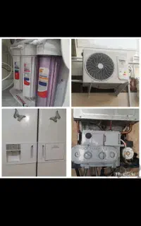 تعمیر نصب یخچال و فریزر تصفیه آب کولر گازی