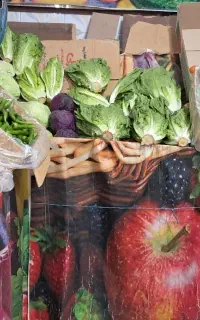 میز میوه فروشی