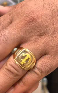 انگشتر مردانه طلا