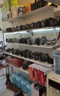 گاز کولر خودرو وکمپرسور