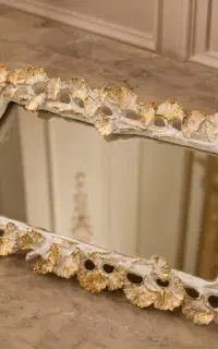 سینی آینه ای ورق طلا