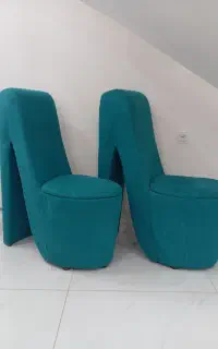 دو عددمبل تزئینی طرح کفش