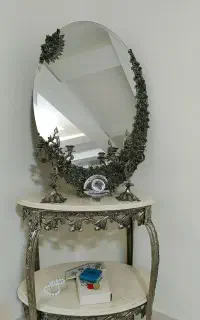 آیینه وشمدانه برنز