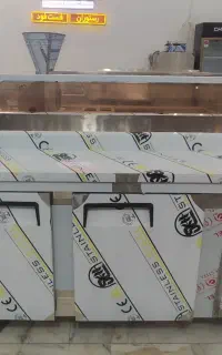 تاپینگ پیتزا ۱۹۰ سانتی‌متری استیل صنعتی