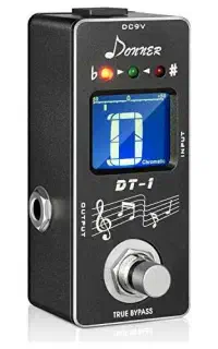 پدال تیونر گیتار Donner DT1 تیونر کروماتیک حرفه‌ای