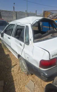 واژگونی پراید مدل ۱۳۸۴