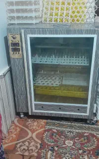 دستگاه جوجه کشی وزعفران خشک کنی اتوماتیک دوجداره