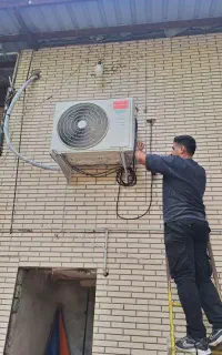 نصب سرویس جابجایی کولر گازی