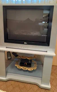 تلویزیون ۲۹ اینچ LG به همراه سایر اقلام