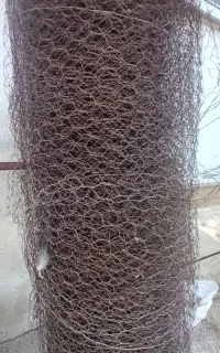 توری  فلزی مرغی یک  حلقه