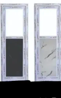 درب حمام‌سرویس‌توالت‌ upvcوpvc سفید