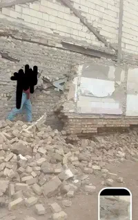 تخریب ساختمان دیوارسقف کندکاری زمین فاضلاب