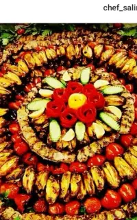 سیخ گیری انواع کباب‌ها وآشپزی انواع غذاها