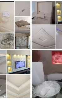 بنایی گچکاری کسی کارگر خواست میفرستم