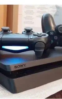 ps4 slim2216B کپیخور با کیف+هدفون+استند شارژر