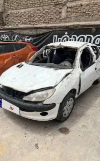 پژو 206 tu3 تیپ 3 مدل ۹۱ / تصادفی