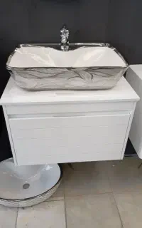 روشویی کابینتی نو نو هیچ استفاده ای نشده