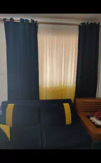 ۴عددپرده پذیرایی که هرکدام از عکس ها ۲تاهستن