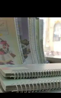 سیمی کردن و منگنه کتاب درسی و جزوه