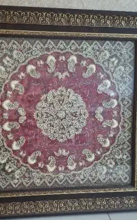قاب ترمه دوزی شده زیبا و کار دست