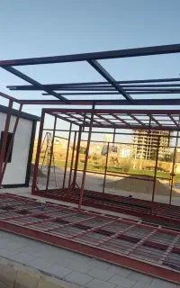 کانکس نیمه آماده  خیابان غذا