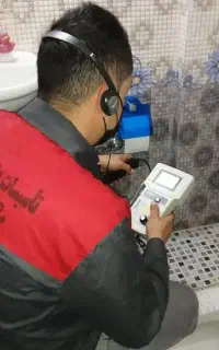 رفع نم زدگی نشت یابی بادستگاه حمام توالت تمام نقاط