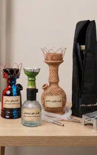 قلیون نقلی مسافرتی ماشینی ارزان بابهترین کام دهی